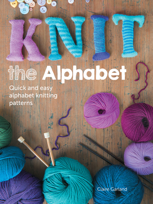 Cover image for Knit the Alphabet